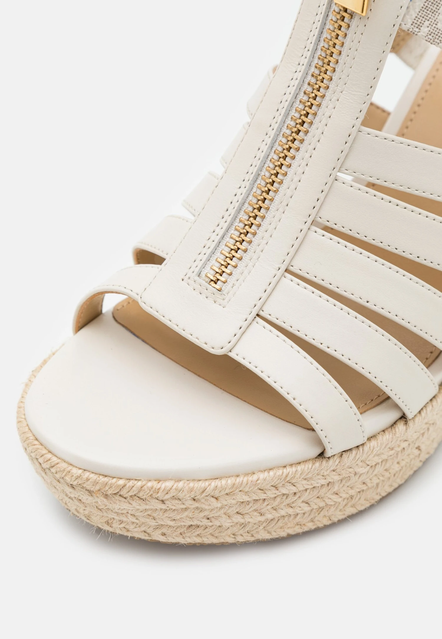 MICHAEL Michael Kors Bradley Wedge - Sandalen Met Hoge Hak - Vanilla 9 MICHAEL Michael Kors Bradley Wedge - Sandalen Met Hoge Hak - Vanilla - Afbeelding 7