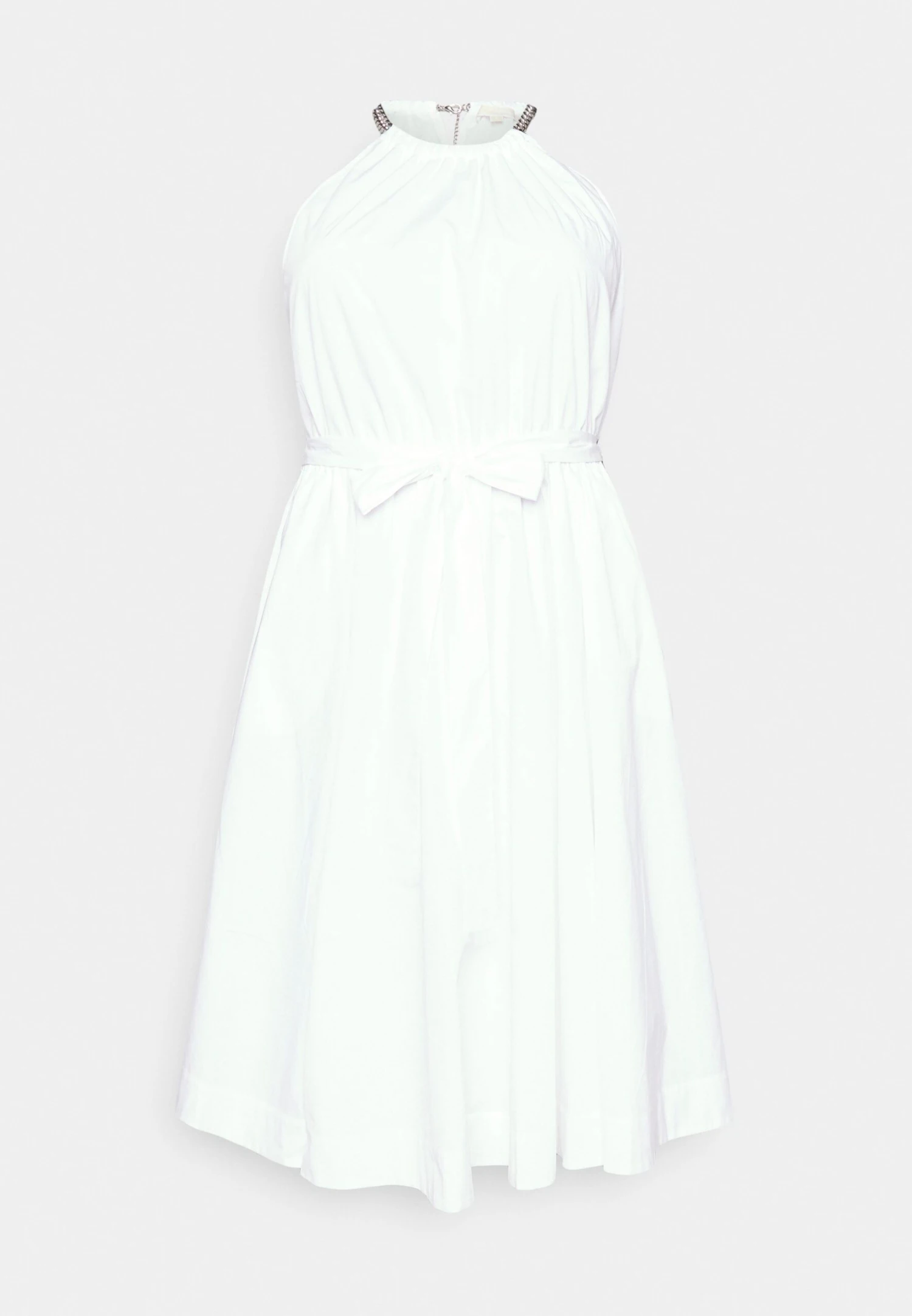 MICHAEL Michael Kors Chain Halter- Cocktailjurk - White 7 MICHAEL Michael Kors Chain Halter- Cocktailjurk - White - Afbeelding 5