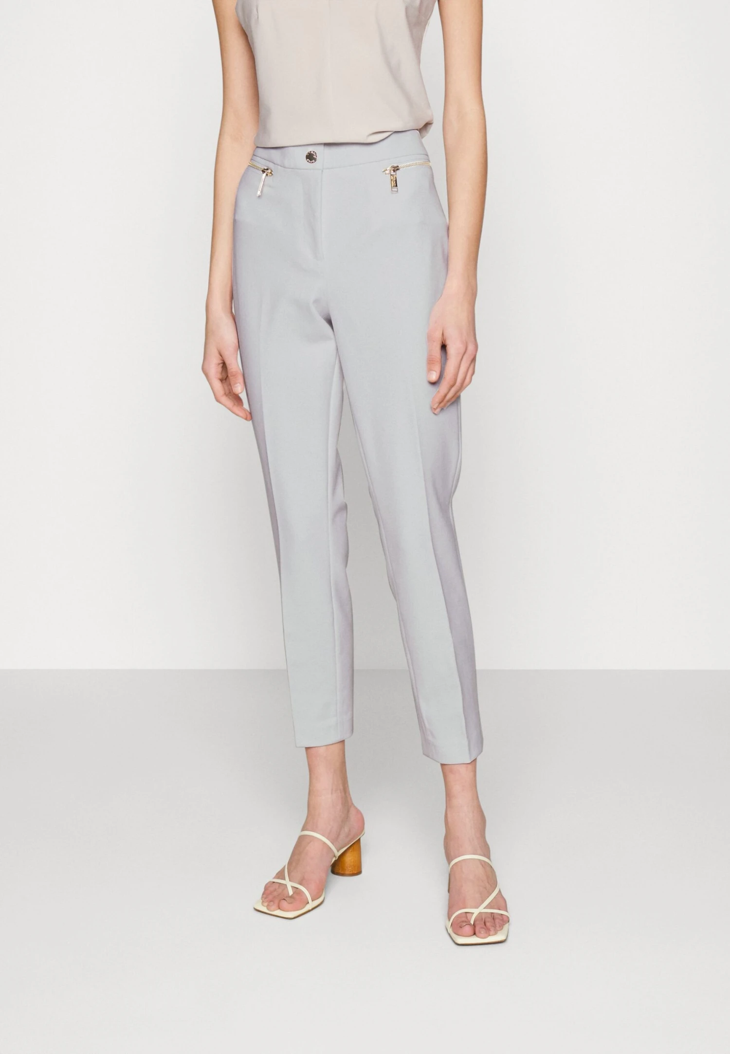 MICHAEL Michael Kors Zip Pant - Broek - White 3 MICHAEL Michael Kors Zip Pant - Broek - White
