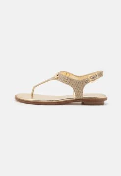 MICHAEL Michael Kors Plate Thong - Teensandalen - Pale Gold 10 MICHAEL Michael Kors Plate Thong - Teensandalen - Pale Gold -MICHAEL Michael Kors f6d6de656ca948f4b7c4695250867364
