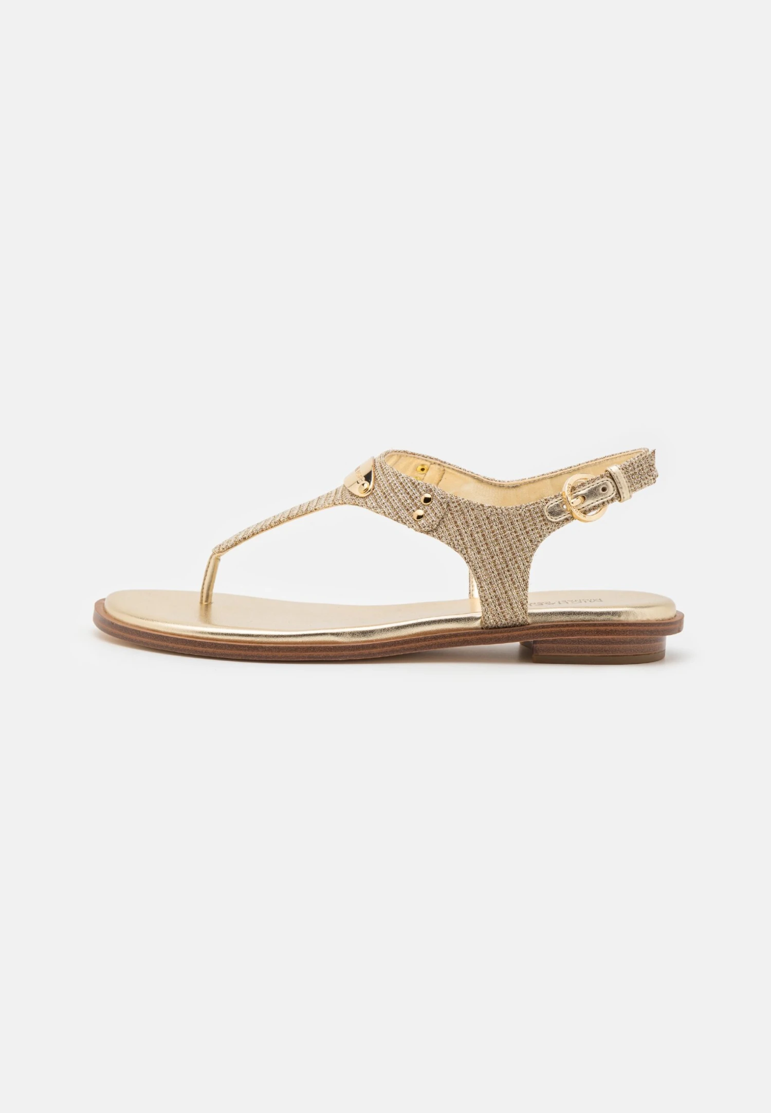 MICHAEL Michael Kors Plate Thong - Teensandalen - Pale Gold 4 MICHAEL Michael Kors Plate Thong - Teensandalen - Pale Gold - Afbeelding 2
