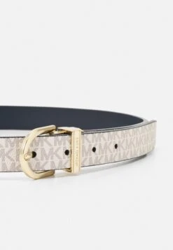 MICHAEL Michael Kors Reversible Belt - Riem - Navy/Gold-Coloured 9 MICHAEL Michael Kors Reversible Belt - Riem - Navy/Gold-Coloured -MICHAEL Michael Kors f73e46d24d3548bbbcb4797595e794d6