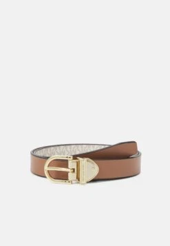 MICHAEL Michael Kors Reversible Belt - Riem - Luggage/Gold