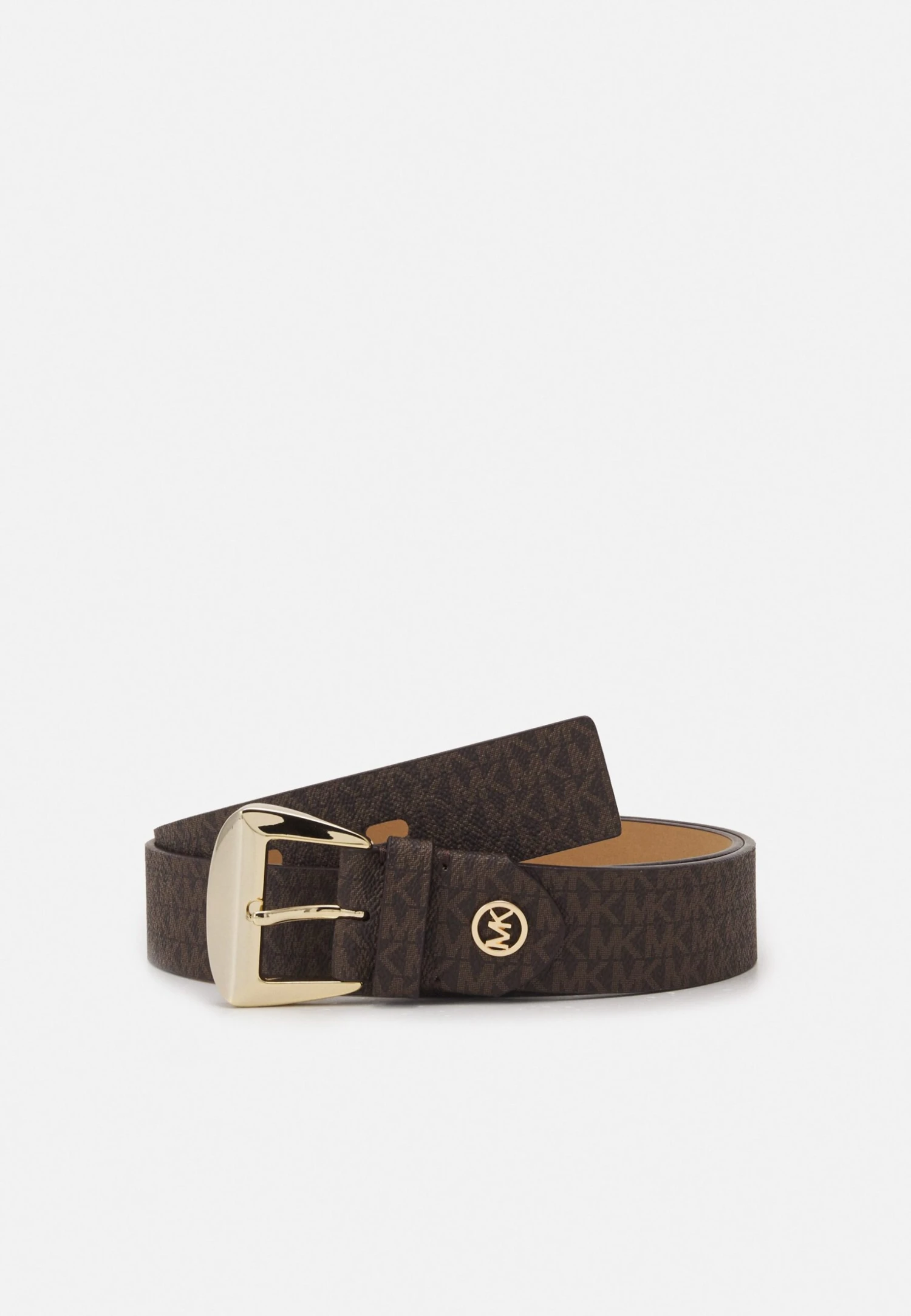 MICHAEL Michael Kors Logo Belt - Riem - Brown/Black/Gold-Coloured 3 MICHAEL Michael Kors Logo Belt - Riem - Brown/Black/Gold-Coloured
