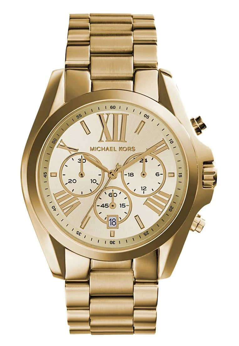 Michael Kors Bradshaw - Chronograaf - Gold-Coloured 4 Michael Kors Bradshaw - Chronograaf - Gold-Coloured - Afbeelding 2