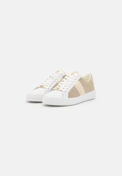 MICHAEL Michael Kors Irving Stripe Lace Up - Sneakers Laag - Pale Gold -MICHAEL Michael Kors f9b444e4eee649f886c3cec8abdfe010