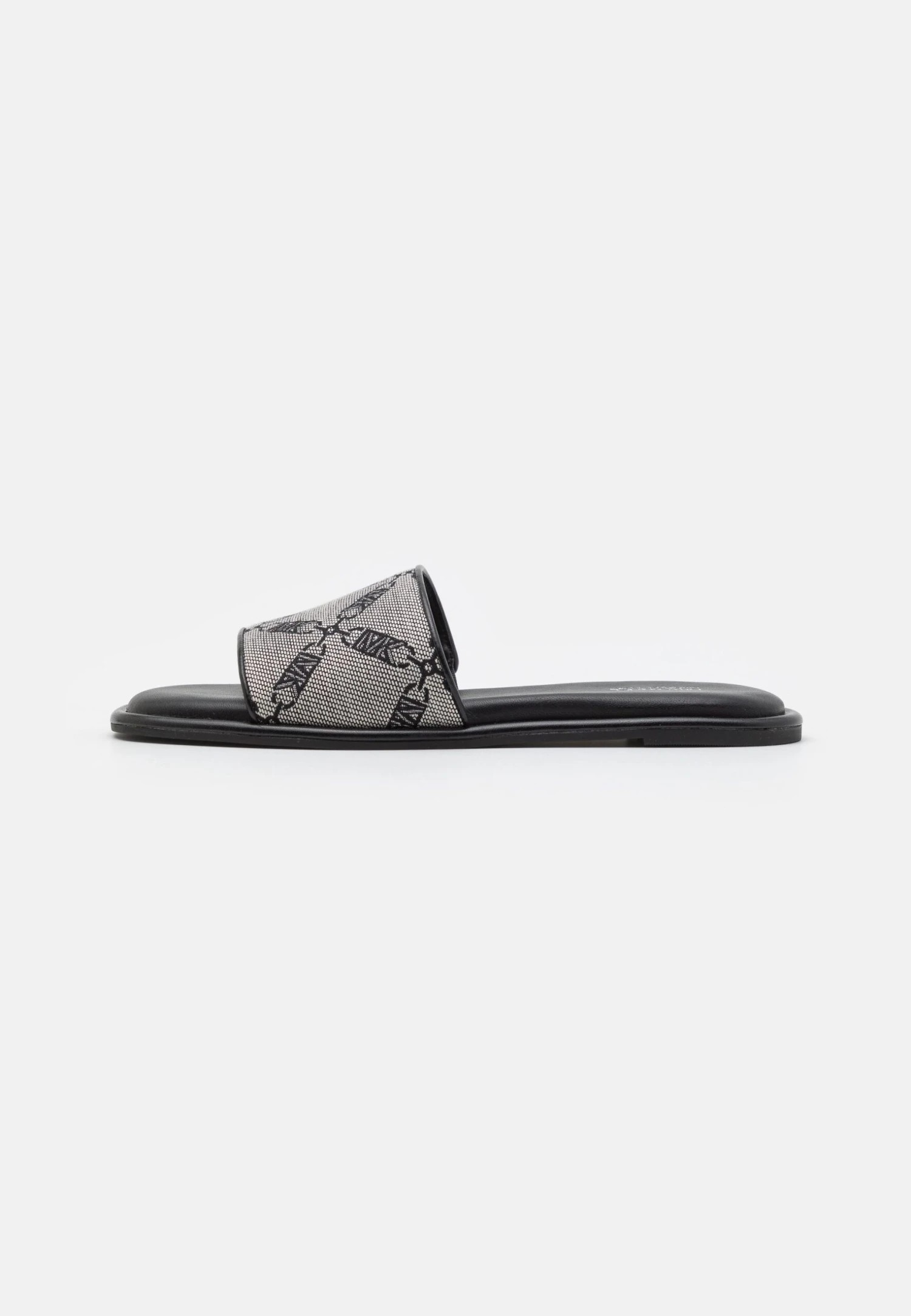 MICHAEL Michael Kors Hayworth Slide - Muiltjes - Nature/Black 4 MICHAEL Michael Kors Hayworth Slide - Muiltjes - Nature/Black - Afbeelding 2