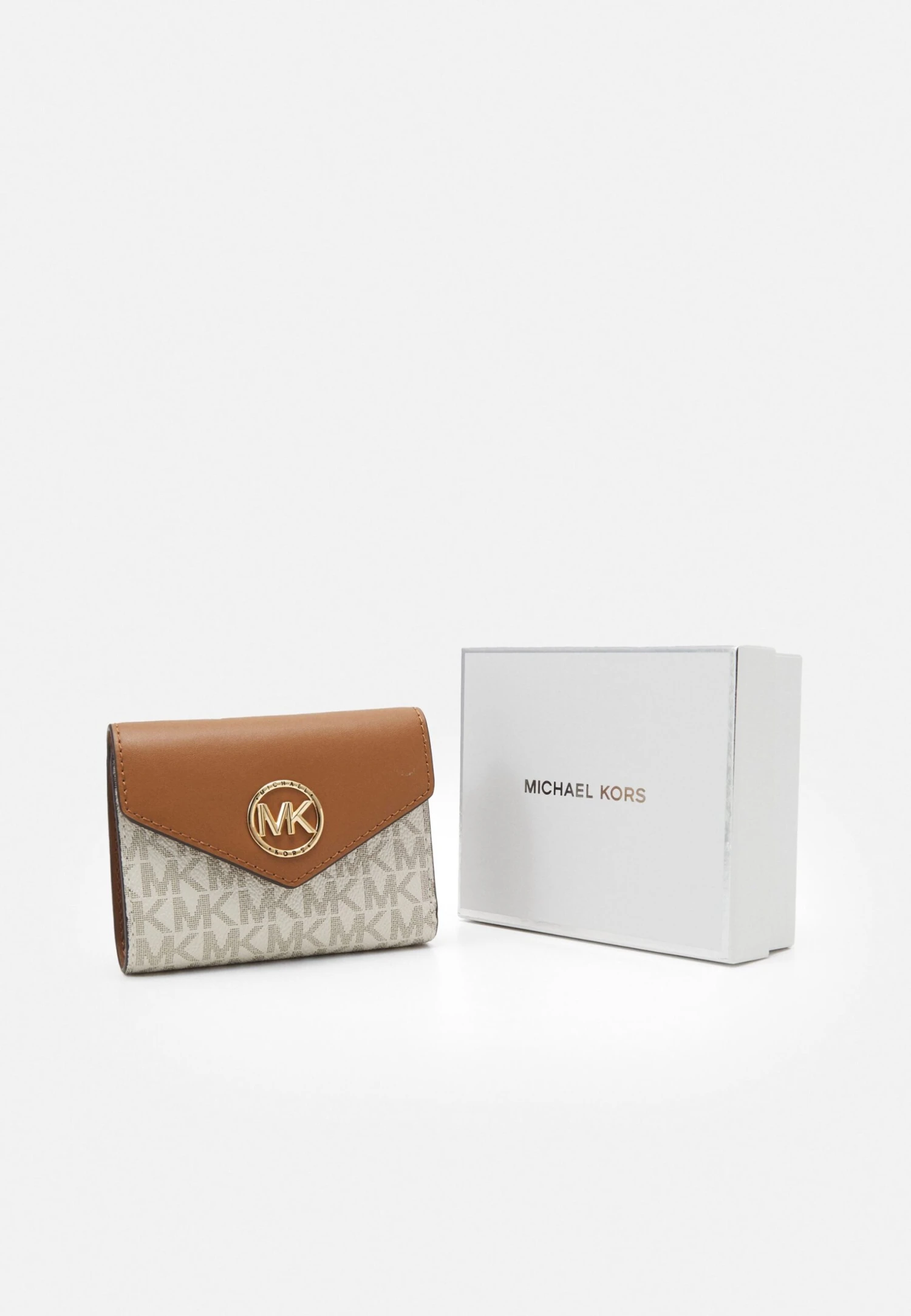 MICHAEL Michael Kors Greenwich Trifold - Portemonnee - Vanilla 6 MICHAEL Michael Kors Greenwich Trifold - Portemonnee - Vanilla - Afbeelding 4