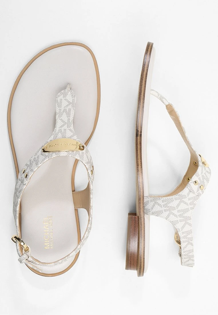 MICHAEL Michael Kors Plate Thong - Teensandalen - Vanilla 6 MICHAEL Michael Kors Plate Thong - Teensandalen - Vanilla - Afbeelding 4