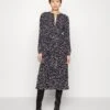 MICHAEL Michael Kors Nub Giraffe Midi- Jurk - Black/White 1 MICHAEL Michael Kors Nub Giraffe Midi- Jurk - Black/White -MICHAEL Michael Kors fa44e4a2f6074924ad8a5ae3b76441d6
