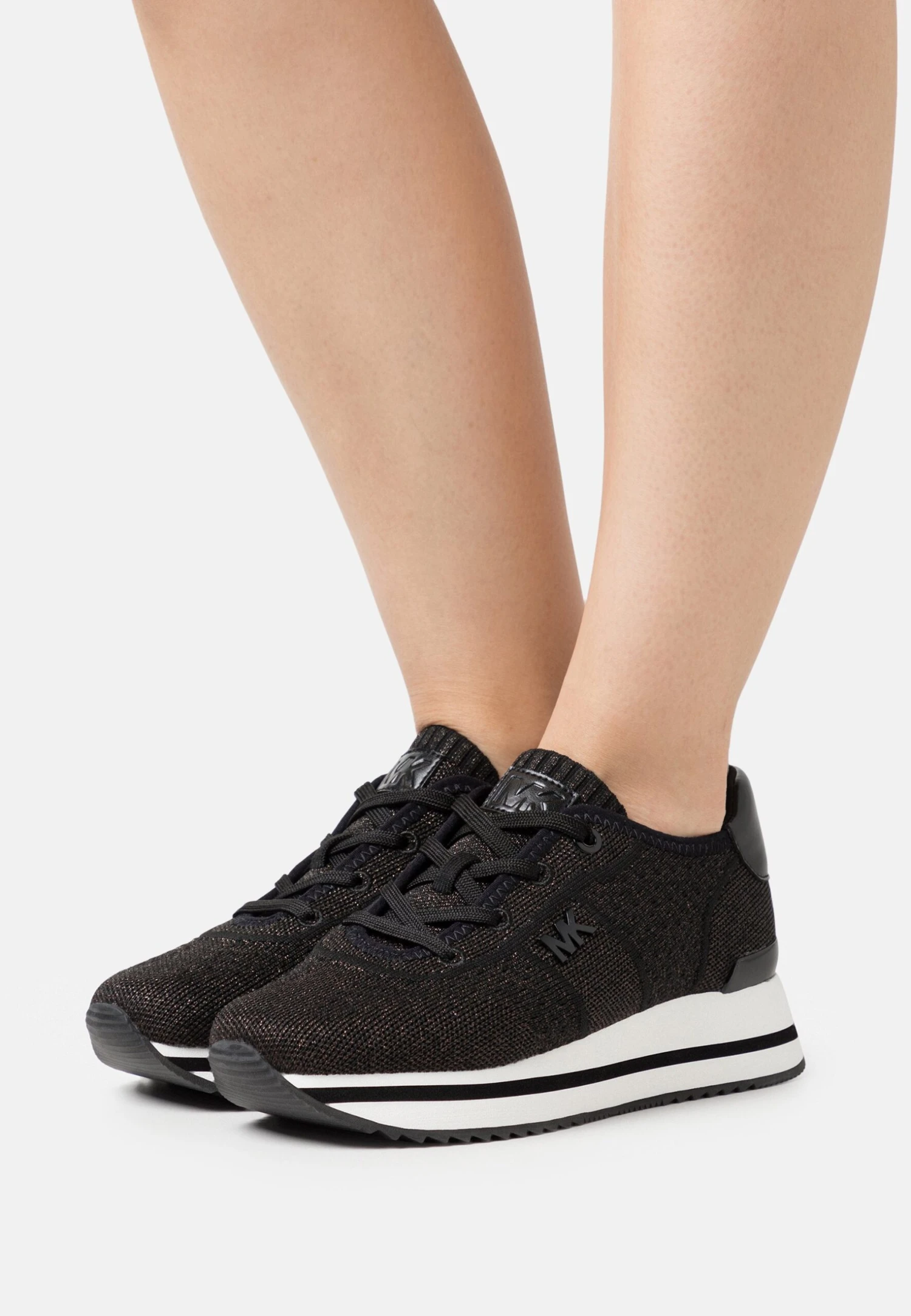 MICHAEL Michael Kors Monique Trainer - Sneakers Laag - Black/Bronze 3 MICHAEL Michael Kors Monique Trainer - Sneakers Laag - Black/Bronze