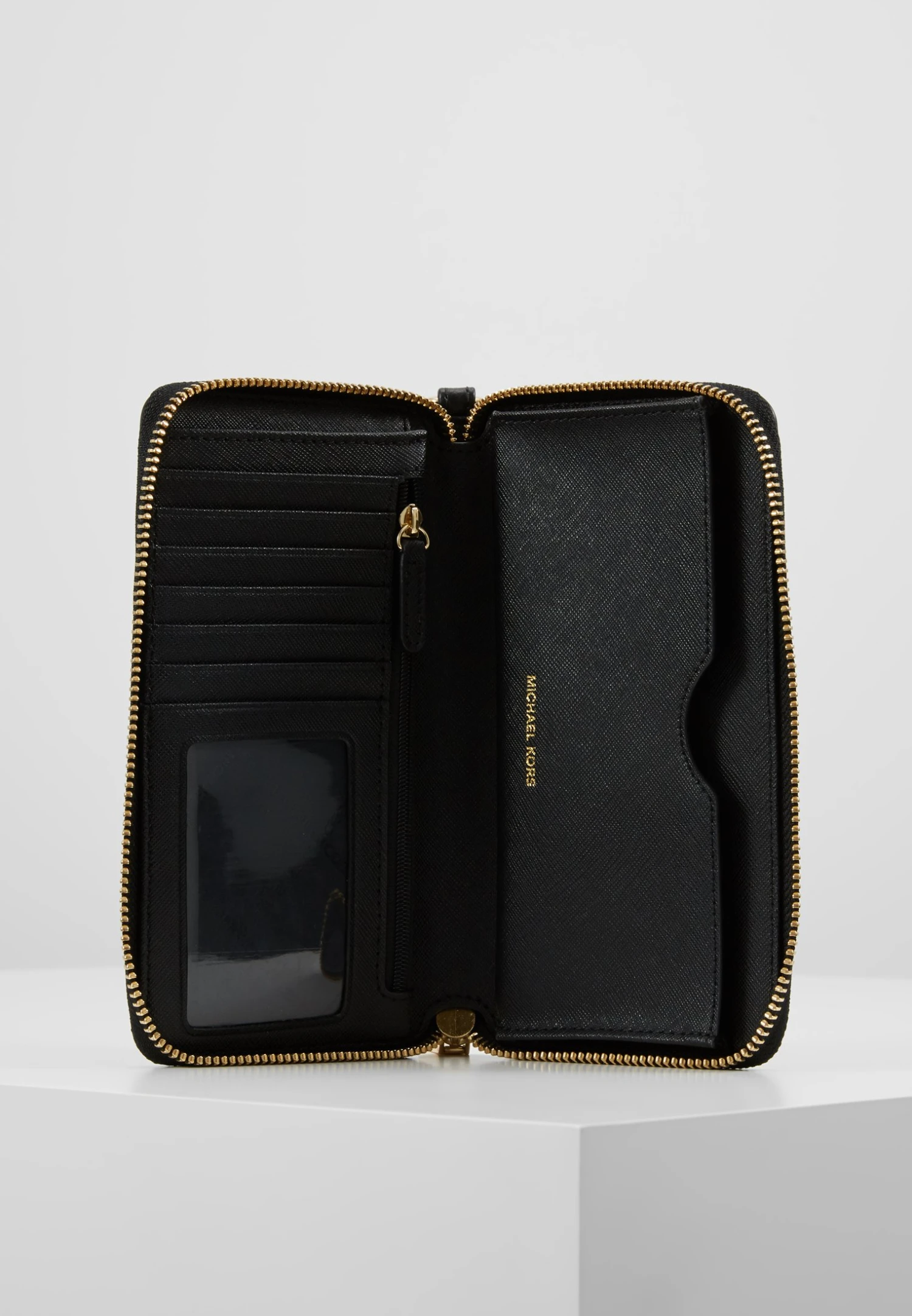 MICHAEL Michael Kors Jet Flat Case - Portemonnee - Black 8 MICHAEL Michael Kors Jet Flat Case - Portemonnee - Black - Afbeelding 6