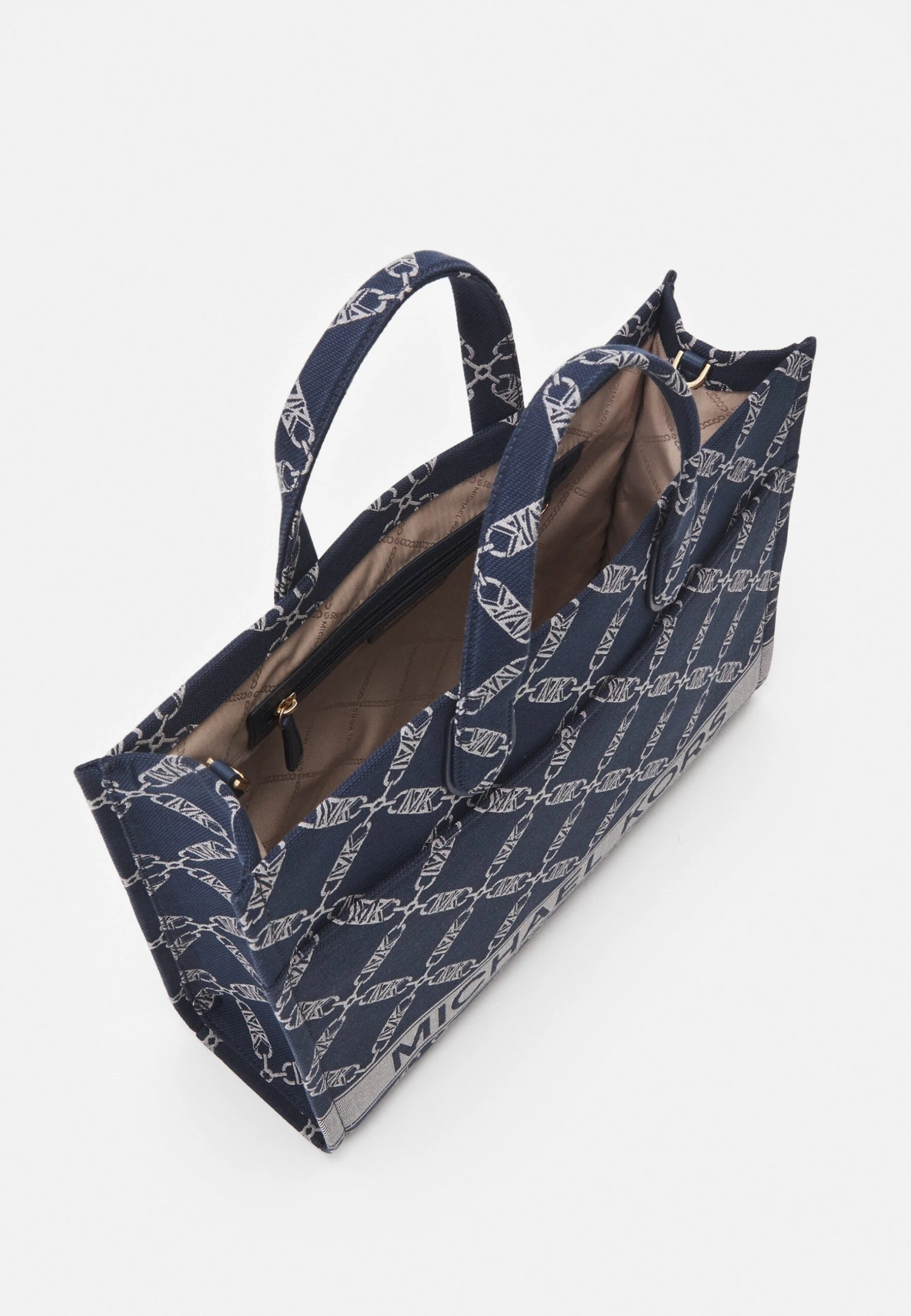 MICHAEL Michael Kors Gigi Grab Tote - Shopper - Navy Multi 5 MICHAEL Michael Kors Gigi Grab Tote - Shopper - Navy Multi - Afbeelding 3